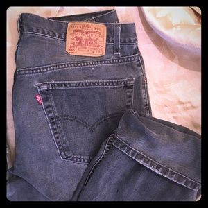 Vintage Grey/Black Levis